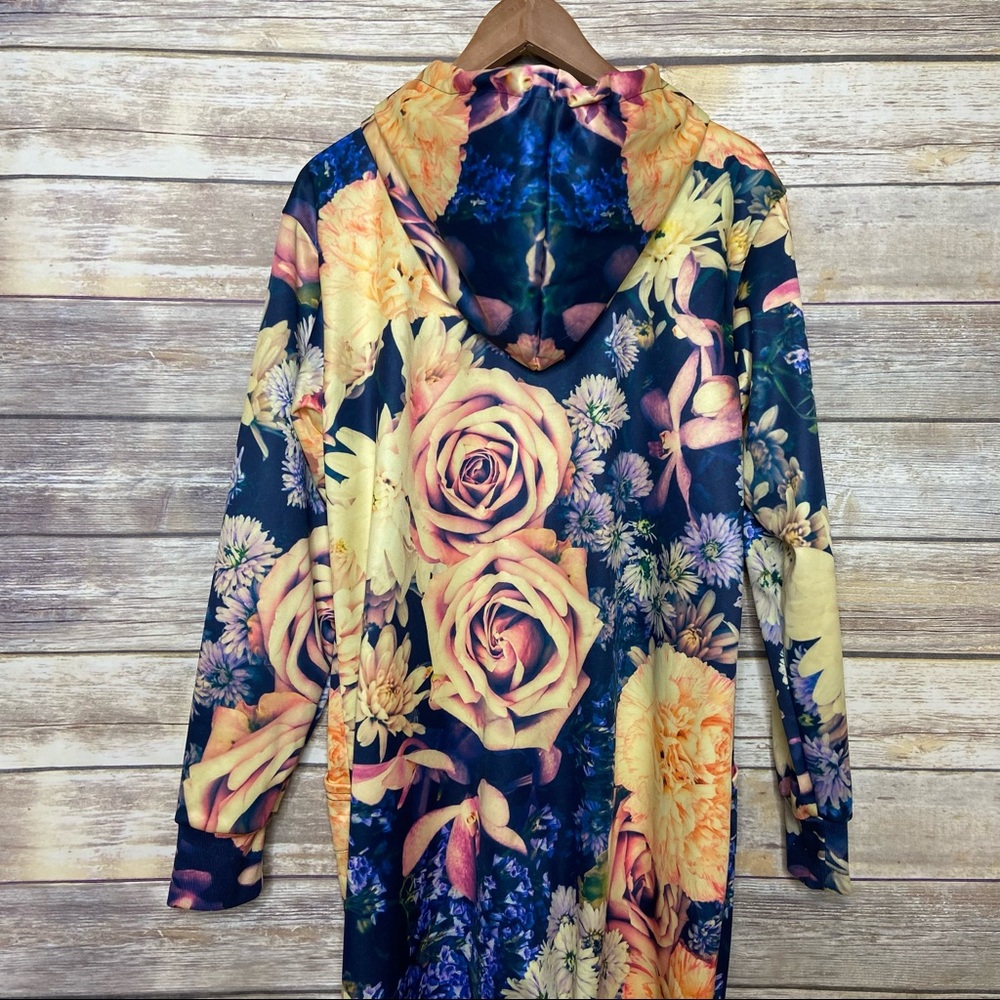 Electro Threads M VINTAGE FLOWERS ADULT ONESIE - Picture 8 of 10